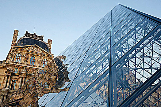 法国,巴黎,卢浮宫,金字塔,设计