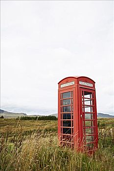 电话亭,地点,斯凯岛,苏格兰