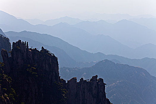 黄山,自然风光