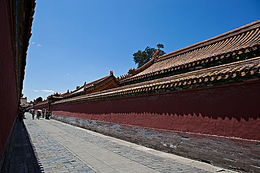 北京故宫道路