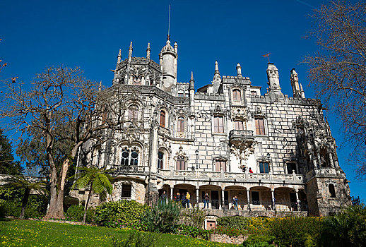 城堡,文化,风景,辛特拉,葡萄牙,欧洲