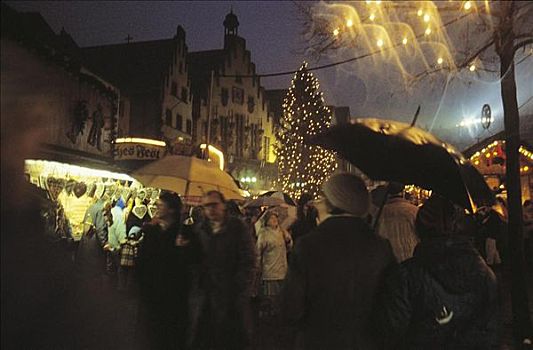 圣诞节,市集,市场,中心,德国,欧洲