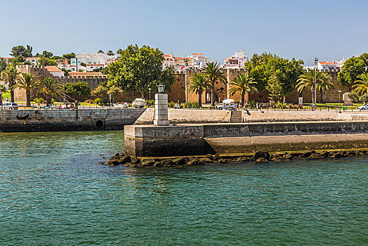 城墙,拉各斯,阿尔加维,葡萄牙,欧洲
