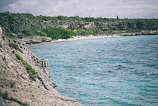 加勒比海,海滩,博奈尔岛,岛屿
