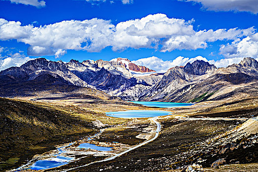 西藏风景,姊妹湖
