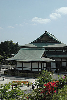 日本成田山新胜寺寺内建筑