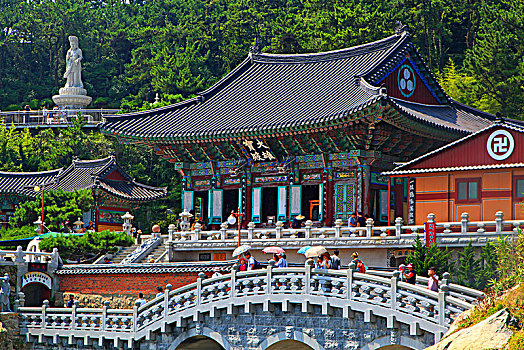 韩国,釜山,庙宇
