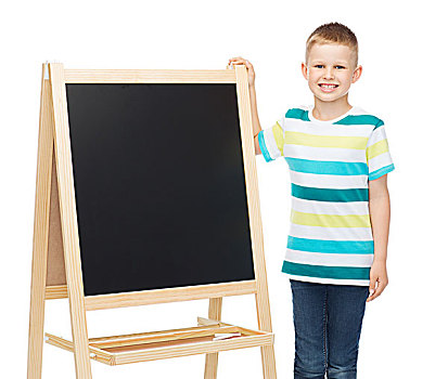 人,广告,孩子,教育,概念,高兴,小男孩,留白,黑板