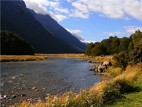 路,米尔福德峡湾