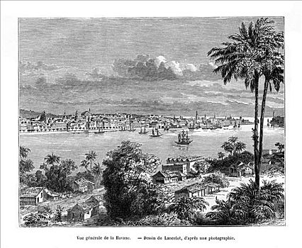 哈瓦那,古巴,19世纪,艺术家