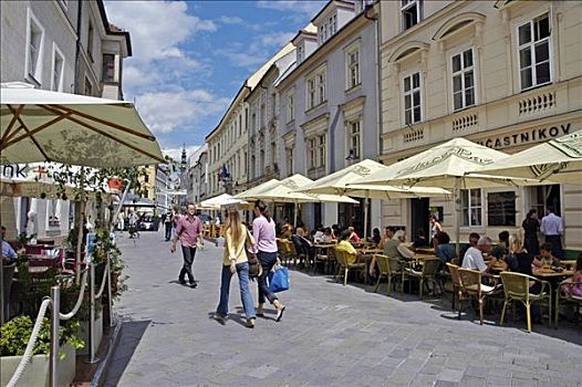 街道,老城,布拉迪斯拉瓦,斯洛伐克