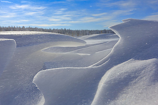 东北雪景