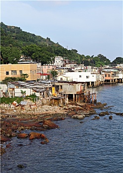 渔村,蒙河,泰国,香港