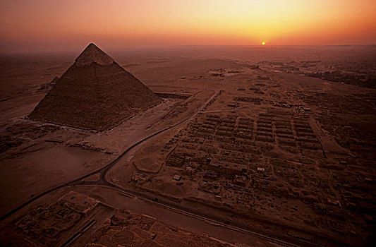 埃及,古老王国,金字塔,吉萨金字塔