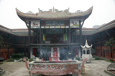 禹王庙戏楼图片