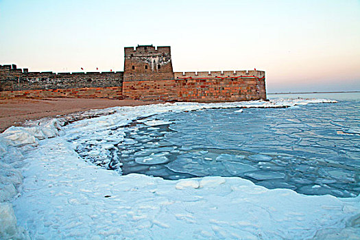 北戴河海冰