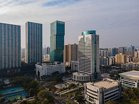 深圳市福田区航拍