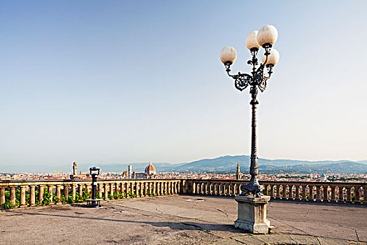 路灯柱,米开朗基罗,佛罗伦萨,托斯卡纳,意大利