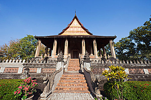建筑,庙宇,博物馆,万象,老挝