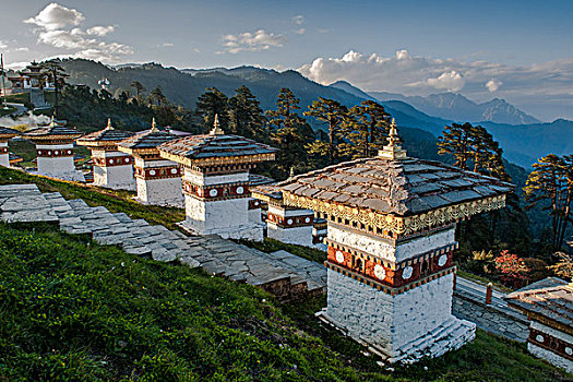 纪念碑,神祠,喜马拉雅山,英国,不丹