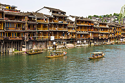 湖南,湘西,凤凰古城,白天