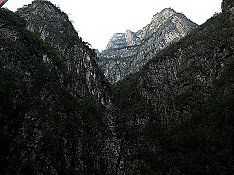 长江三峡峡谷,巫峡