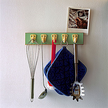 厨具,钩,墙壁