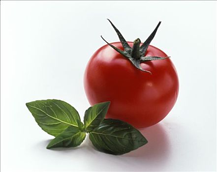 一个,成熟,西红柿