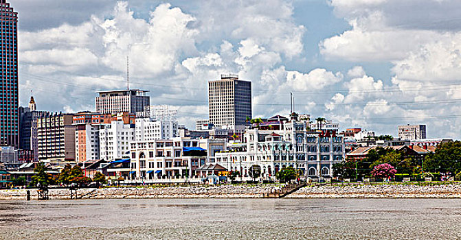 新奥尔良,密西西比河,路易斯安那,美国