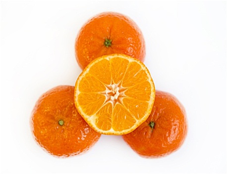 柑橘,一半