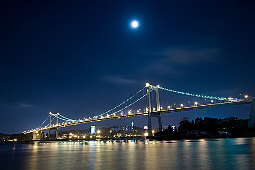 桥,夜晚