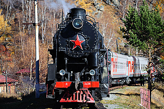 俄罗斯蒸汽火车