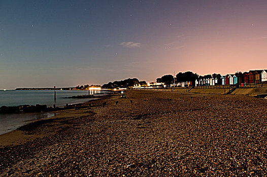 英格兰,多西特,海滩,靠近