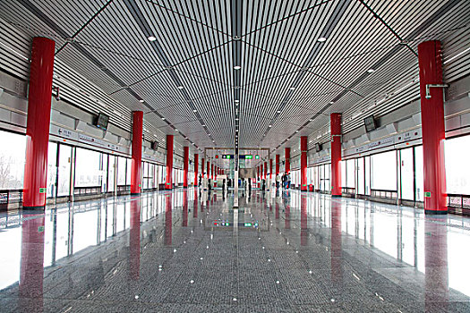 北京市地铁18号线国际展览中心站
