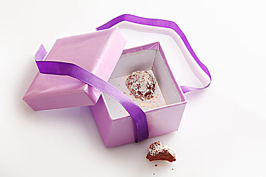 漂亮,礼盒,软心巧克力