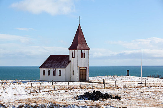 教堂,半岛,冰岛