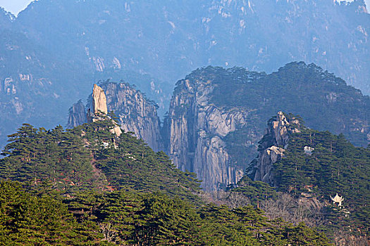 黄山,奇石,云海,壮观,名胜,风景,0145