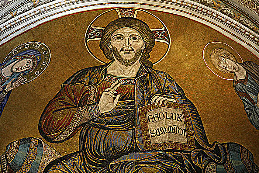 耶稣,壮观,中央教堂,比萨
