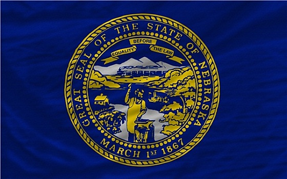 旗帜,美洲,内布拉斯加州,背景