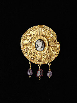 胸针,6世纪,艺术家,未知