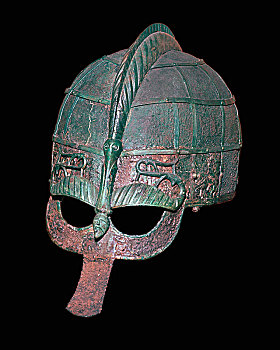 铁器时代,头盔,七世纪,艺术家,未知