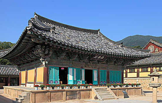 韩国,庆州,佛教寺庙