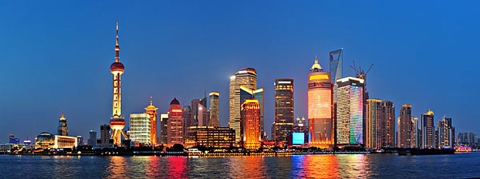 上海,夜晚