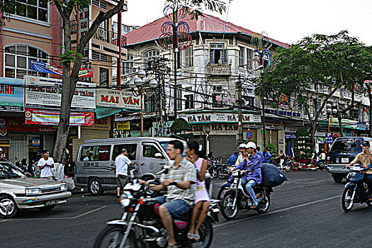 街景,胡志明市,越南
