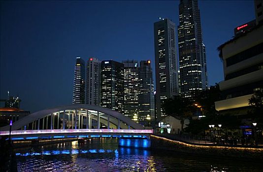 金融区,克拉码头,新加坡,亚洲