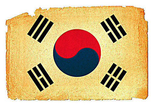 脏,旗帜,韩国