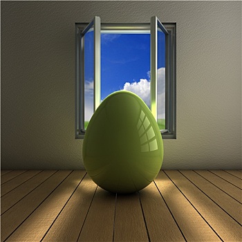 蛋,窗