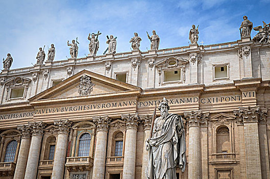 建筑,历史,圣彼得大教堂,心形,圣彼得广场,梵蒂冈城,罗马