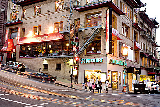 唐人街,旧金山,加利福尼亚,美国