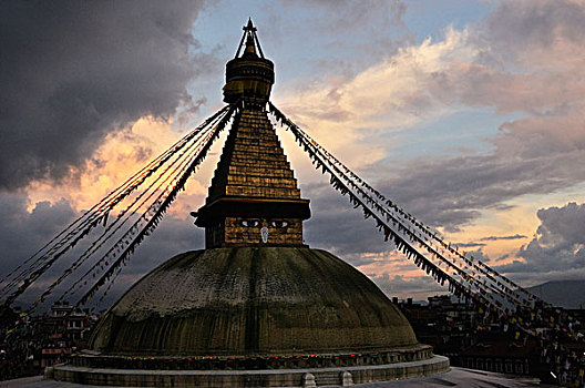 浮图纳特塔,加德满都,尼泊尔